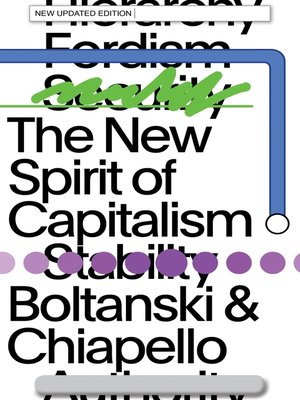 cover image of The New Spirit of Capitalism